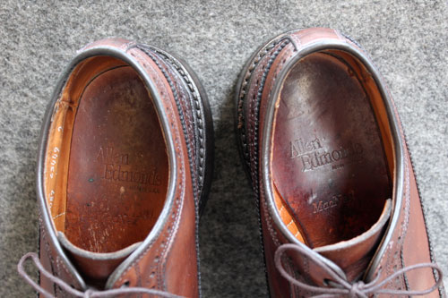 Allen Edmonds ウイングチップ　US6サイズご検討よろしくお願いします